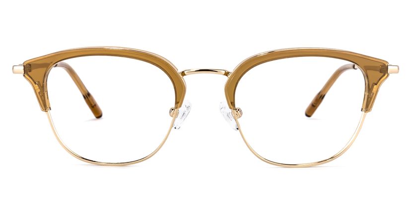 Eulalia Square Brown Glasses