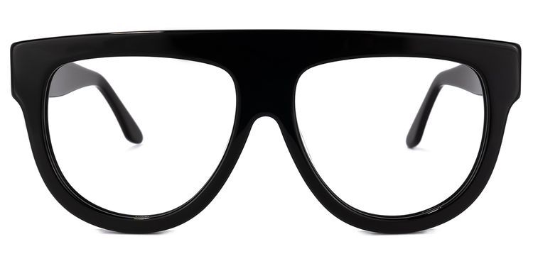 Jules Black Round Glasses