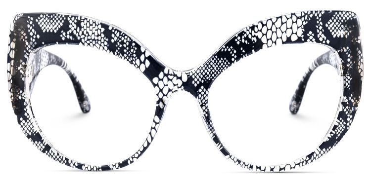 Kait Cat-eye Black Glasses