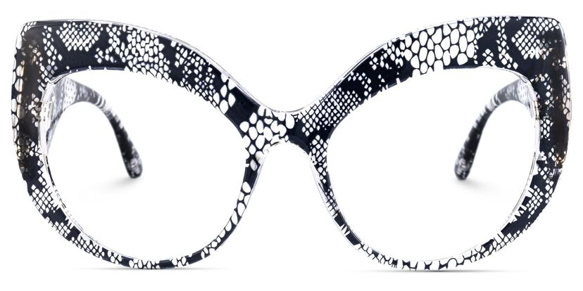 Kait Cat-eye Black Glasses