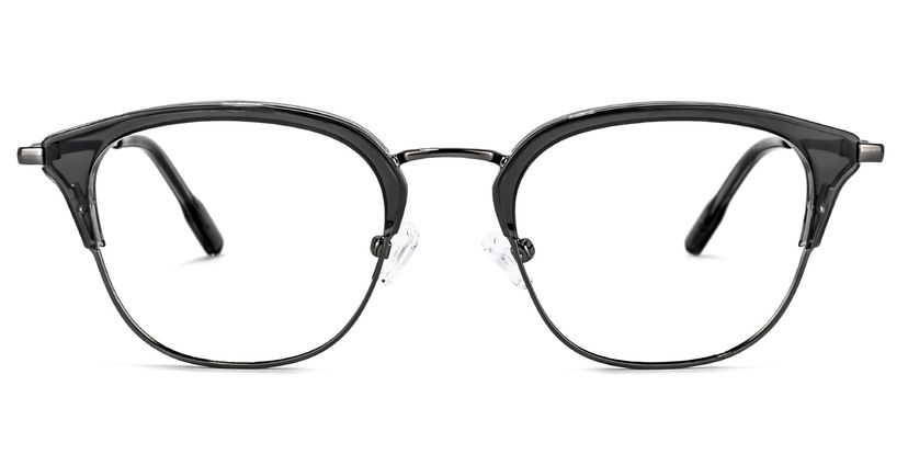 Eulalia Square Dark-Gray Glasses