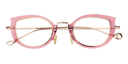 Alice Cat Eye Pink Glasses1