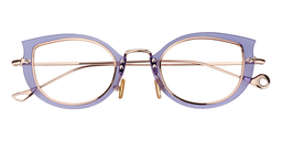 Alice Cat Eye Light-Purple Glasses1