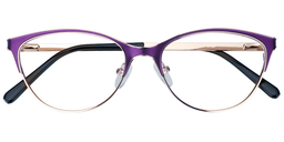 Octavia Browline Purple Glasses1