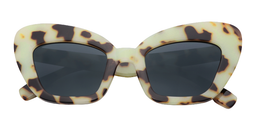 Pamela Cateye Light Tortoise Sunglasses1