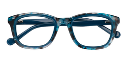 Solomon Rectangle Blue Black Glasses1