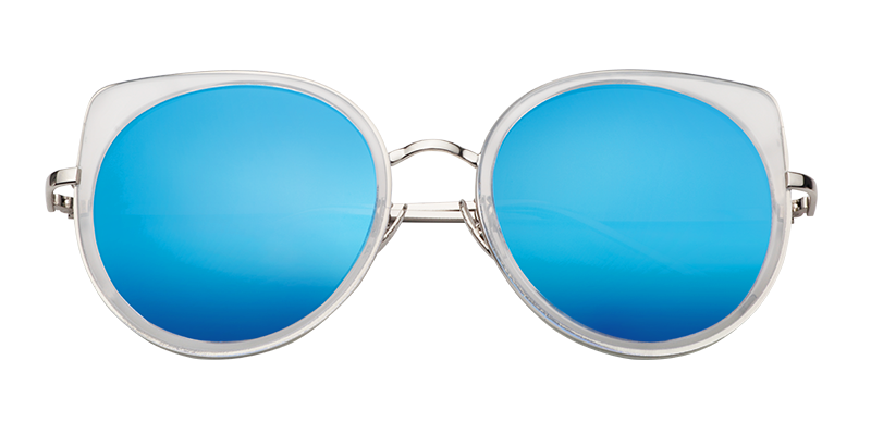 Cateye Clear Sunglasses | Zeelool Sunshades2