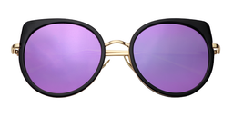 Pamela Cateye Black Sunglasses1