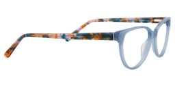 Agrippina Oval Light Blue Glasses4