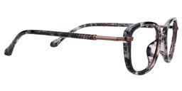 Beryl  Oval Black Glasses 4