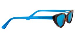 Alexandra Oval Blue Sunglasses4