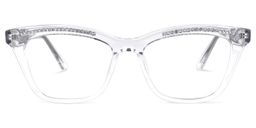 Quintus Cateye Clear Glasses0