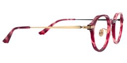 Doreen Round Red Glasses 4