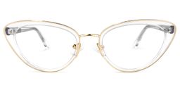 Cosme Cateye Clear Glasses0