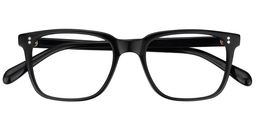 Lamont Black Rectangle Glasses1