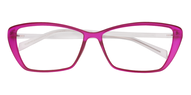 Rectangle Bright Pink Glasses1