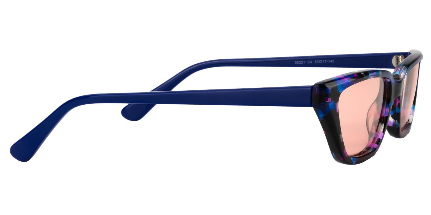 Rectangle Floral Sunglasses | Zeelool Sunglasses4