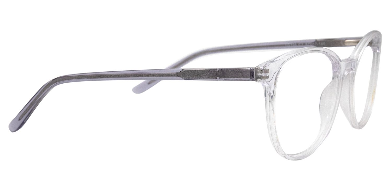 Round Clear Glasses | Zeelool Glasses4