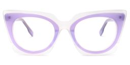 Wingate Cateye Purple Glasses0