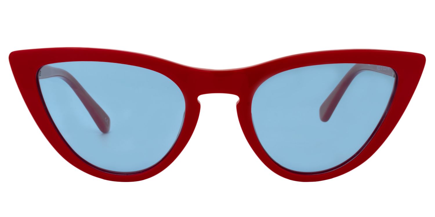 Cat eye Red Sunglasses | Zeelool Sunglasses0