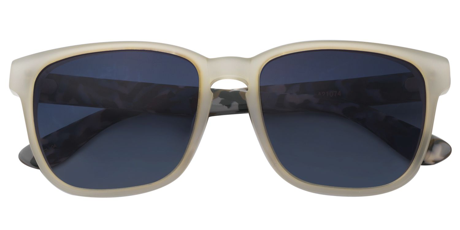 Square White Sunglasses | Zeelool Sunglasses1