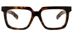 Pitts Square Tortoise Glasses0