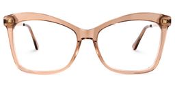 Isaebella Beige Butterfly Glasses0
