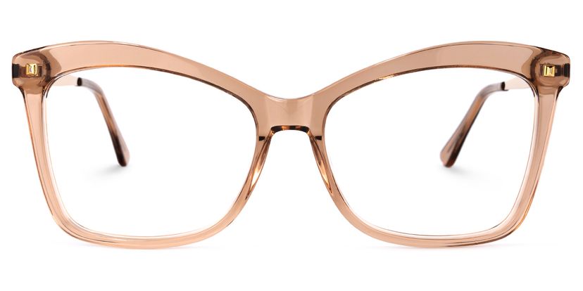 Isaebella Beige Butterfly Glasses