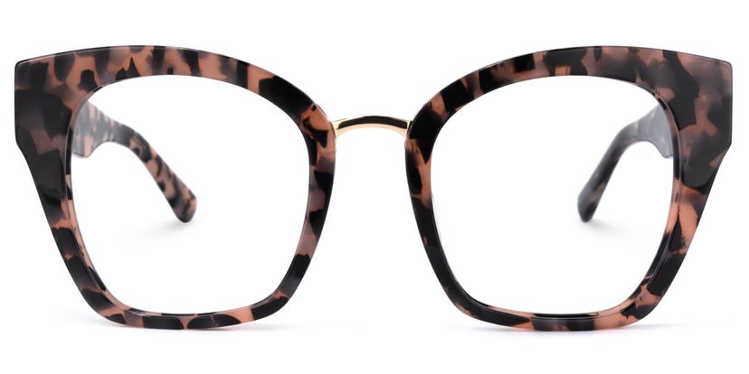 Denis Cat Eye Pink-Tortoise Glasses