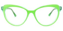 Torrence Cateye Green Glasses0