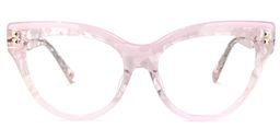 Cascata Cateye Pink Glasses0