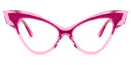 Norma Cateye Pink Glasses0