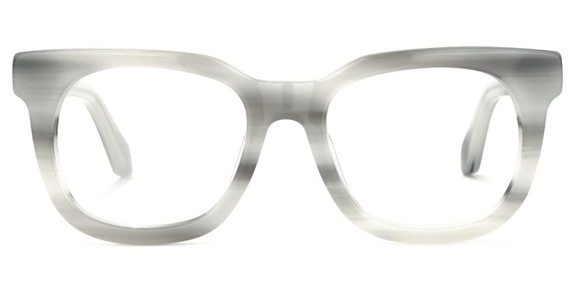 Crunch Square Gray Glasses