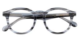 Caleb Round Gray Glasses1