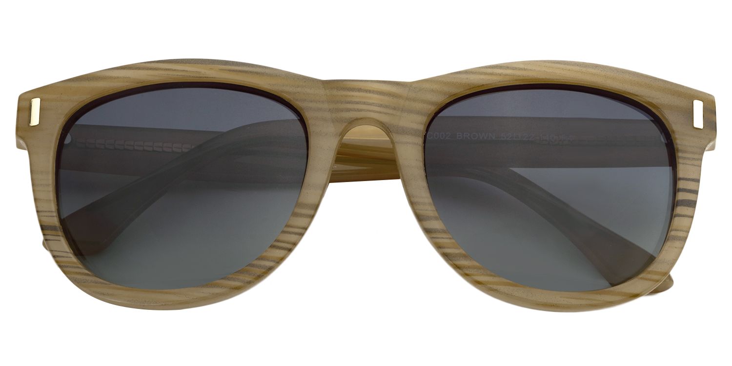Square Brown Sunglasses | Zeelool Sunglasses1