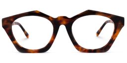 Flores Geometric Tortoise Glasses0