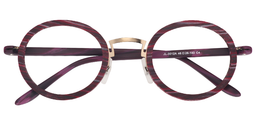 Vincent Oval  Purple Glasses1