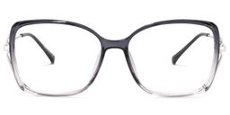 Fulleord Square Gray Glasses0