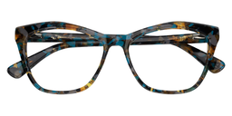 Alicia Cateye Brown-Blue Glasses1