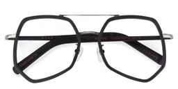 Callia Aviator Black Glasses1