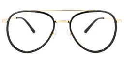 Serrano Avaitor Black Glasses0