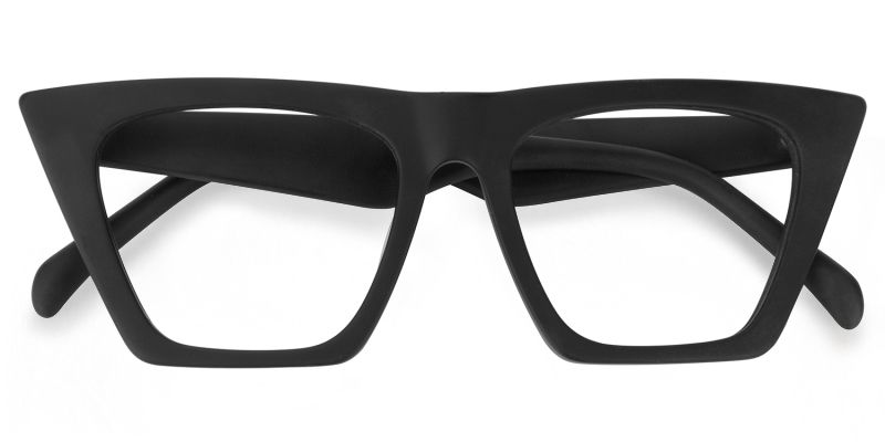 Cat Eye Black Glasses1