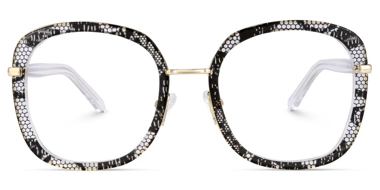Mindset Sqaure Black Glasses