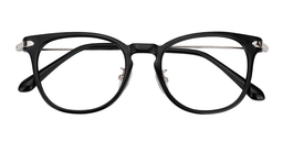 Terrell Oval Black Glasses1