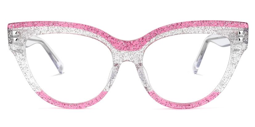 Cascata Cateye Clear Glasses