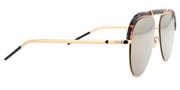 Ava Geometric Gold Sunglasses3