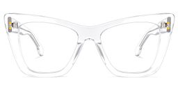 Kovacina Cateye Clear Glasses0