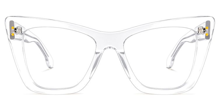 Kovacina Cateye Clear Glasses