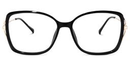 Fulleord Square Black Glasses0