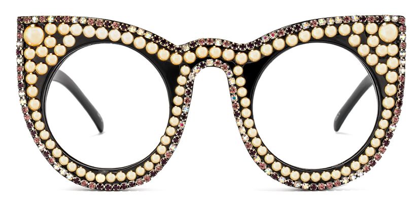 Toshia Cateye Black Glasses